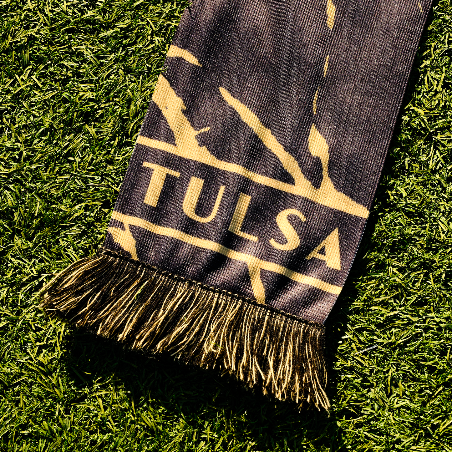 FC Tulsa Ruffneck Stay Gold Scarf