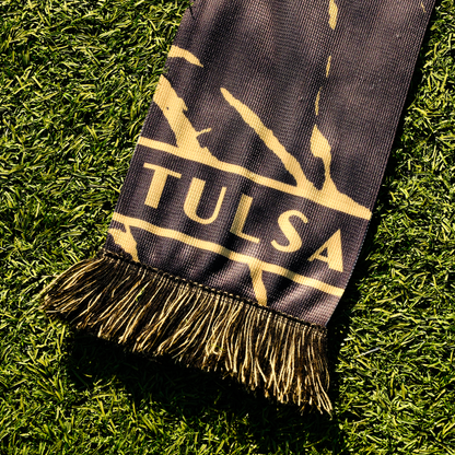 FC Tulsa Ruffneck Stay Gold Scarf