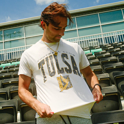 FC Tulsa L2 Vintage Division Tee - Heather Canvas