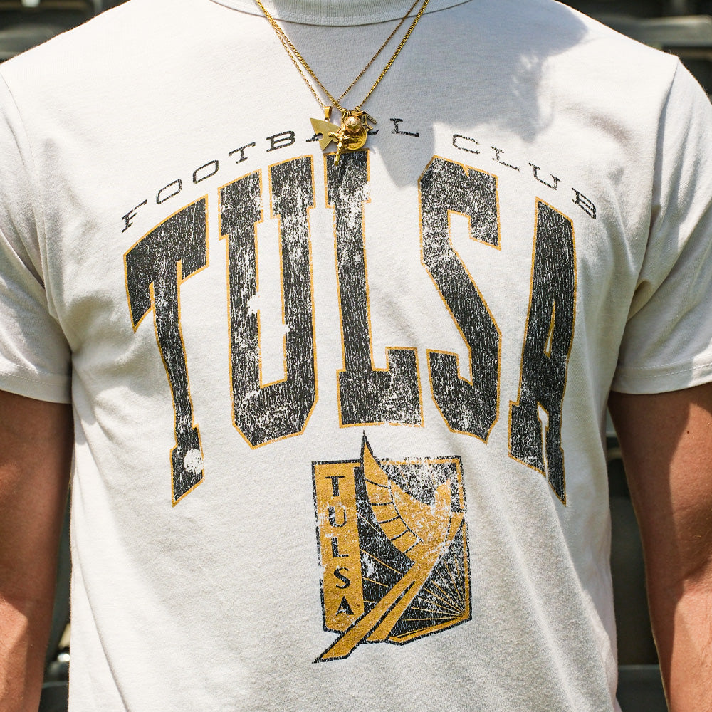 FC Tulsa L2 Vintage Division Tee - Heather Canvas
