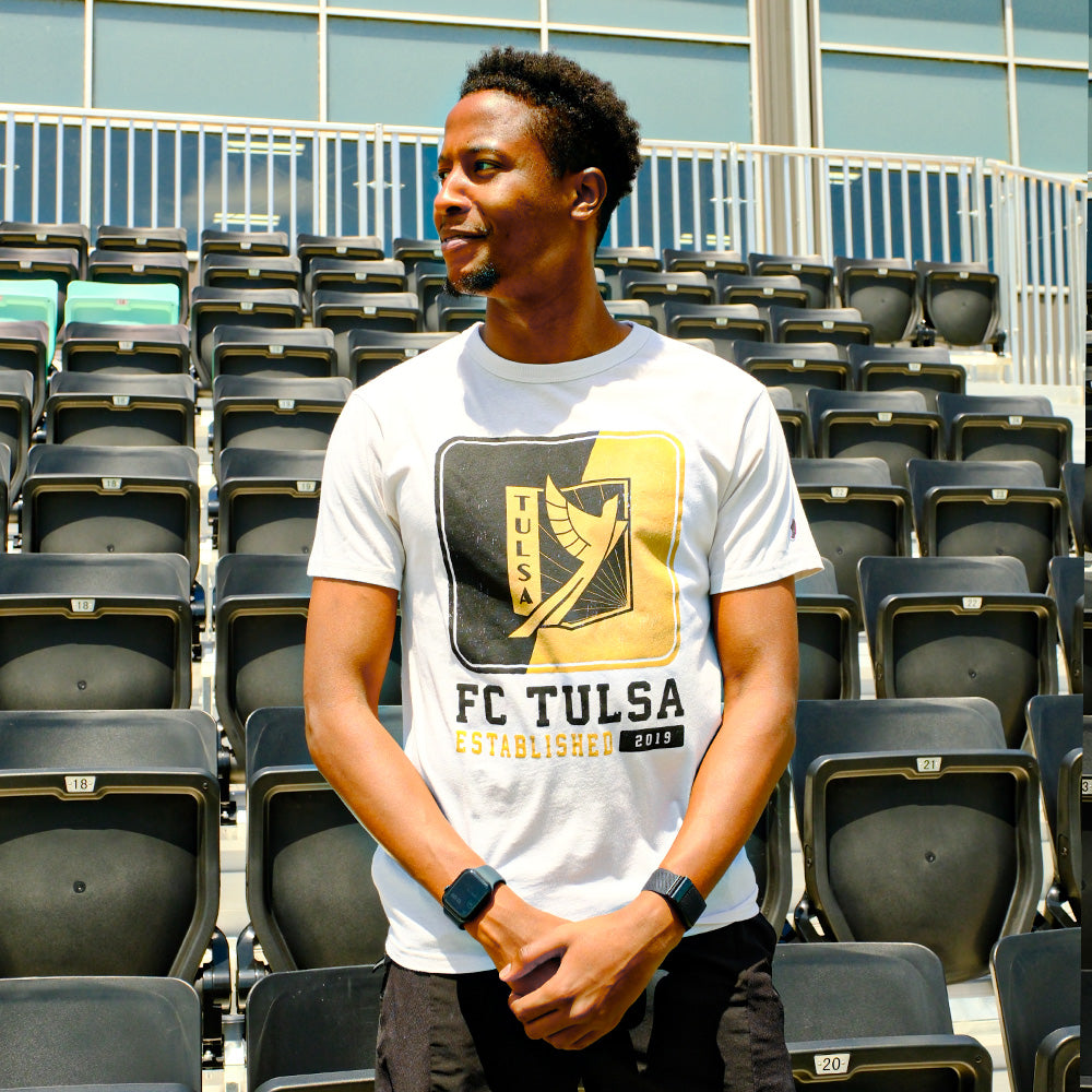 FC Tulsa L2 Mascot Split Tee
