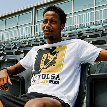 FC Tulsa L2 Mascot Split Tee
