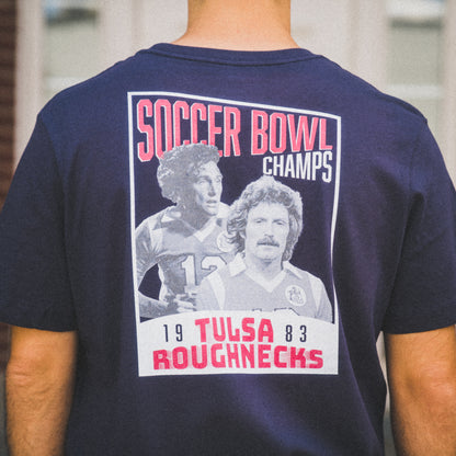 Tulsa Roughnecks Soccer Bowl Champs Tee
