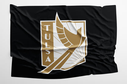 FC Tulsa Crest Flag 3' x 5'.